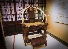 沈陽故宮的鹿角椅